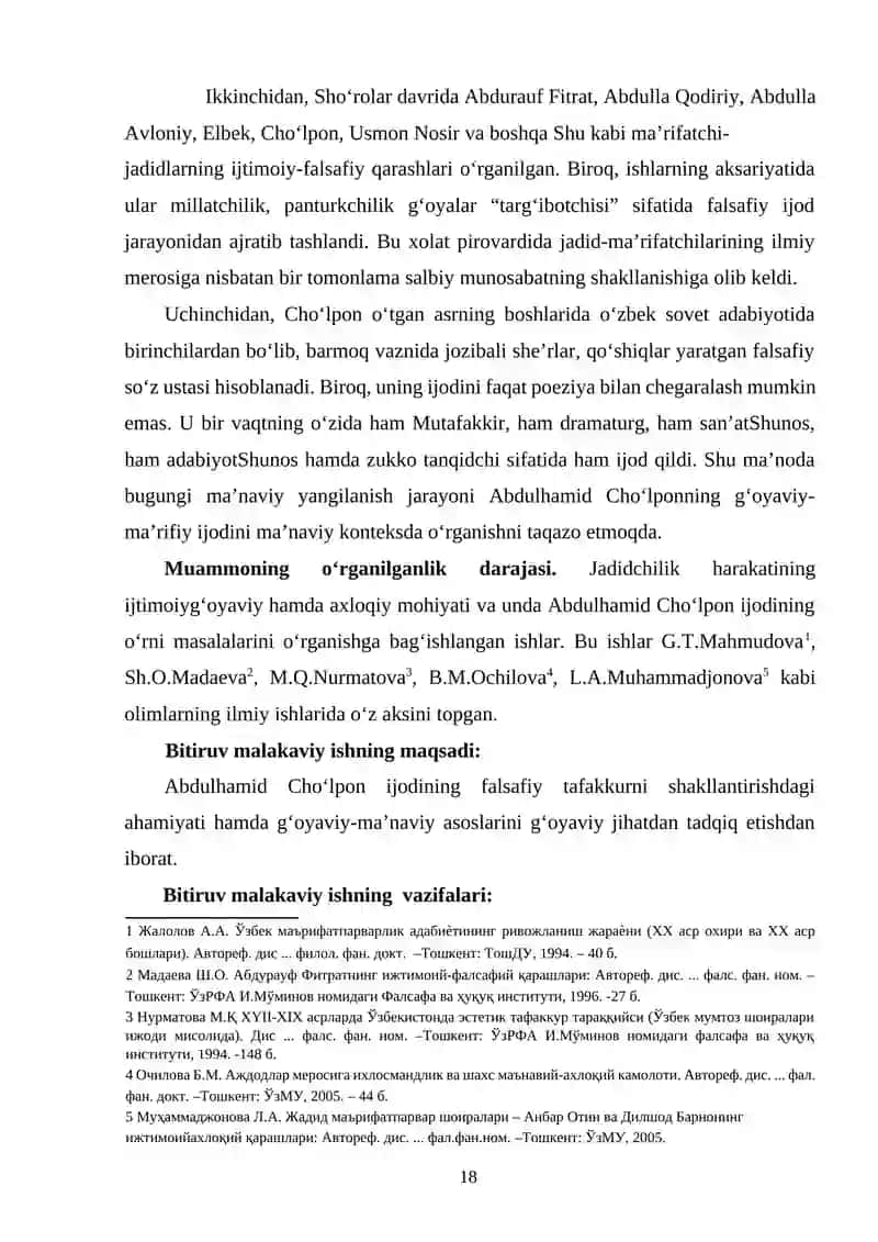 ABDULHAMID CHOʻLPONNING IJTIMOIY-FALSAFIY QARASHLARIDA MILLIY VA UMUMINSONIY QADRIYATLAR DIALEKTIKASINI MUJASSAMLASHISHI. 4