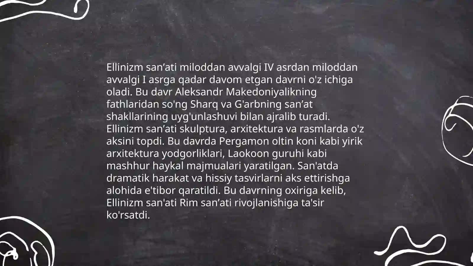 Yunon klassika davri va ellinizm sanʼati 4