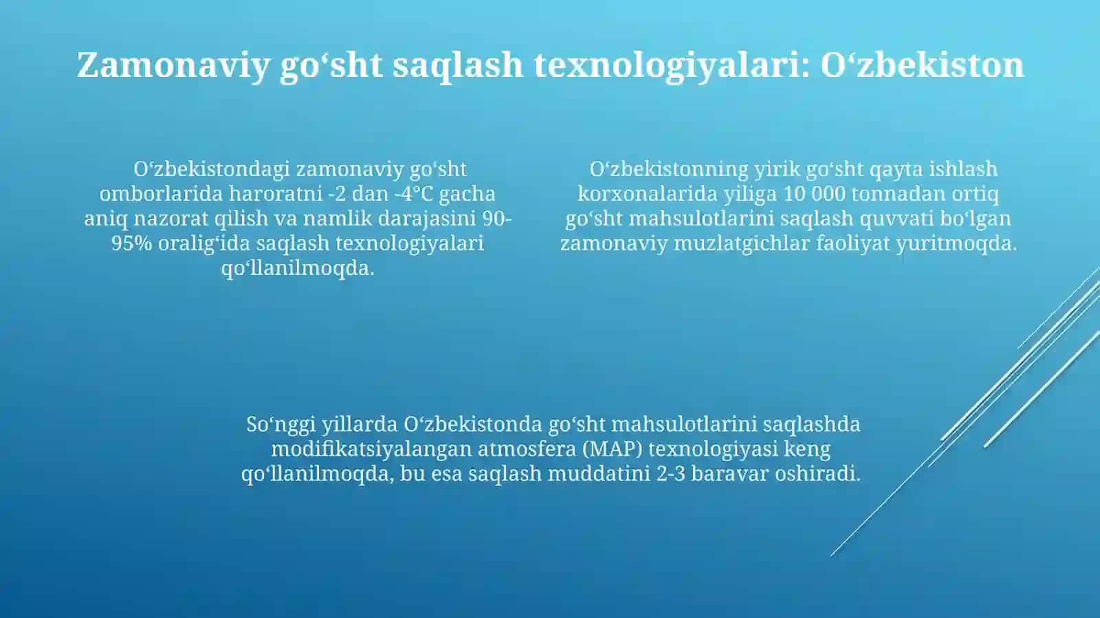 Go'sht va go'sht mahsulotlarini saqlash 4