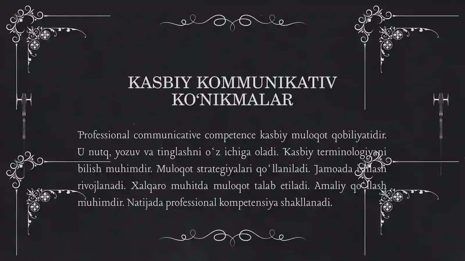 TALABALARDA KASBIY KOMMUNIKATIV KO‘NIKMALARNI RIVOJLANTIRISHDA CLIL TEXNOLOGIYASINING INTEGRATIV IMKONIYATLARI 4