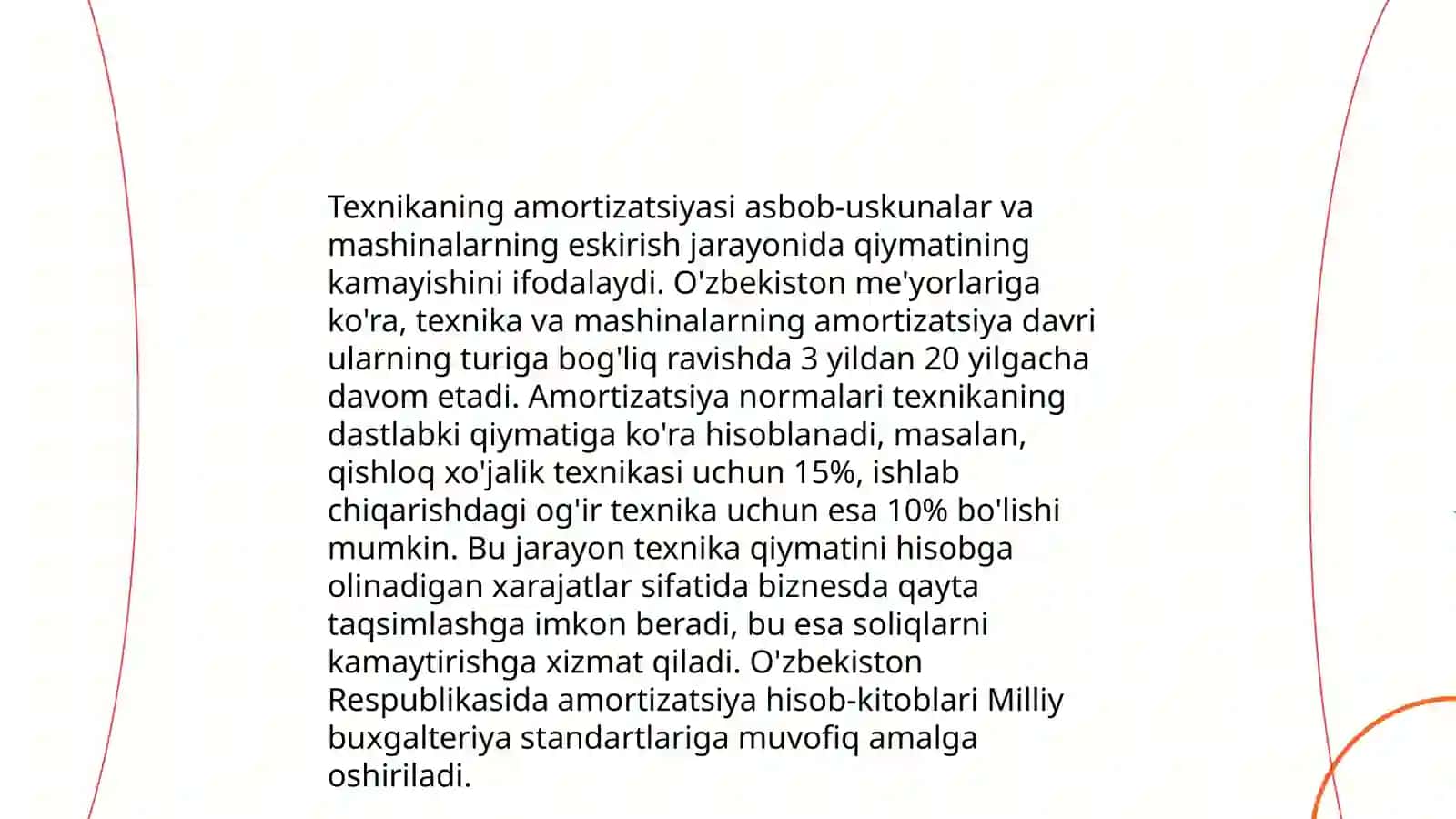 Obyektning joriy narxlardagi dastlabki baxosini aniqlashda mashina mexanizmlarni ekspluatatsiyasi uchun sarflanadigan xarajatlarini aniqlash 4