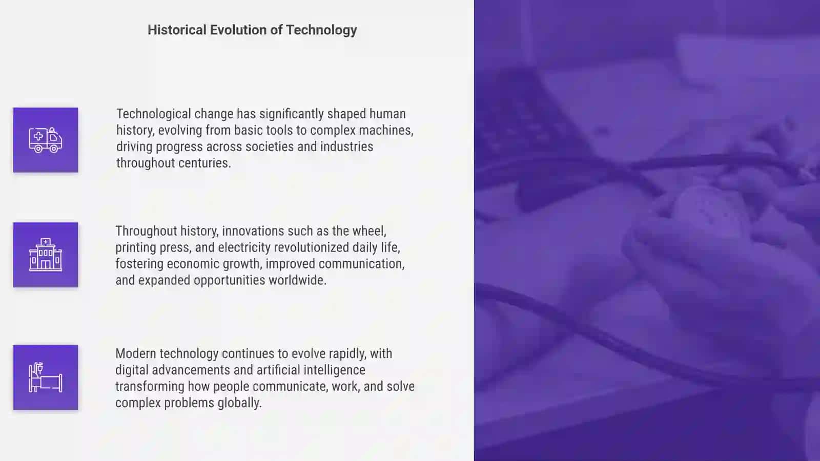 Technological Change 4