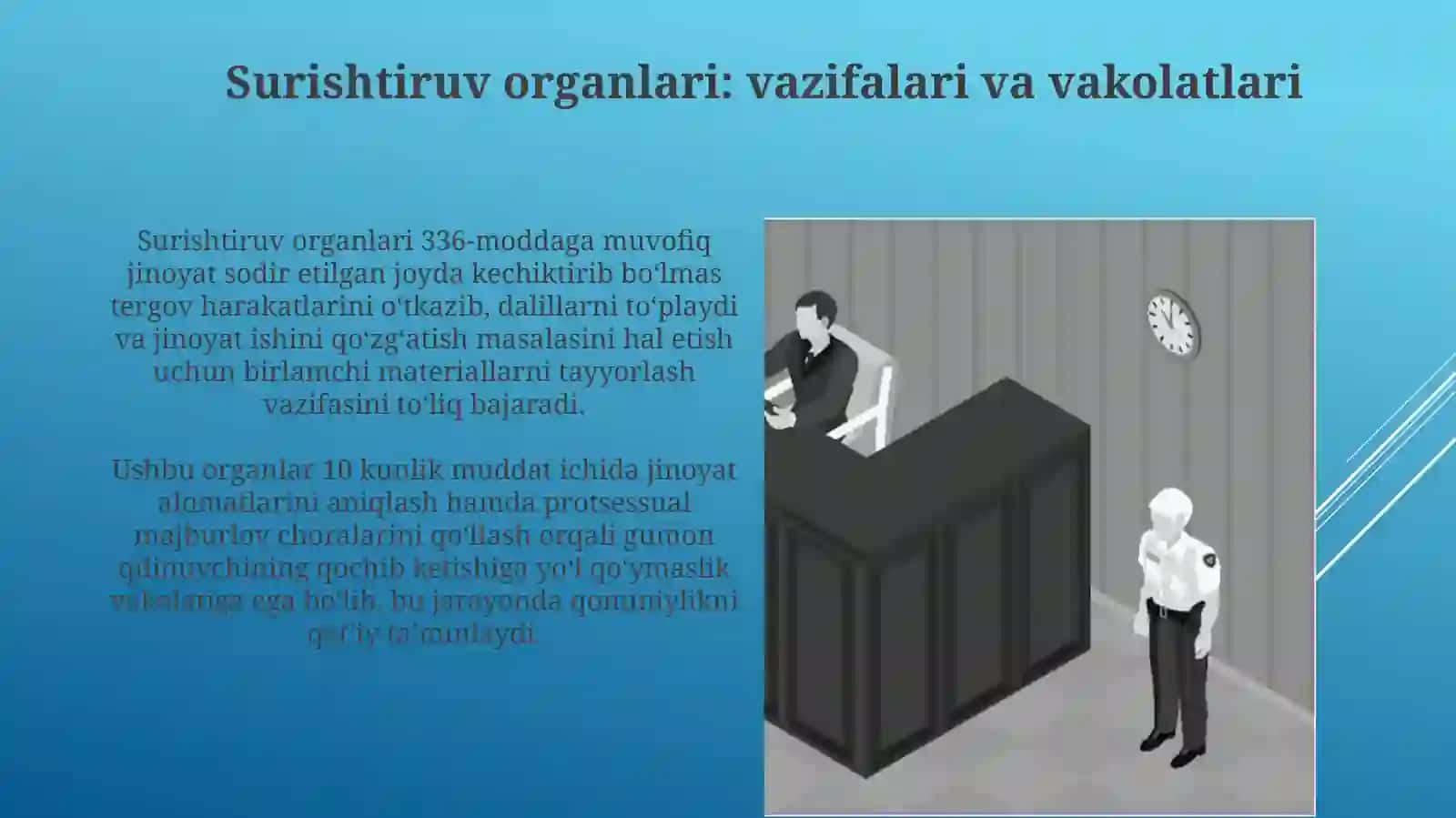 Mansabdor shaxslarning protsessual vakolatlari va mustaqilligi 4