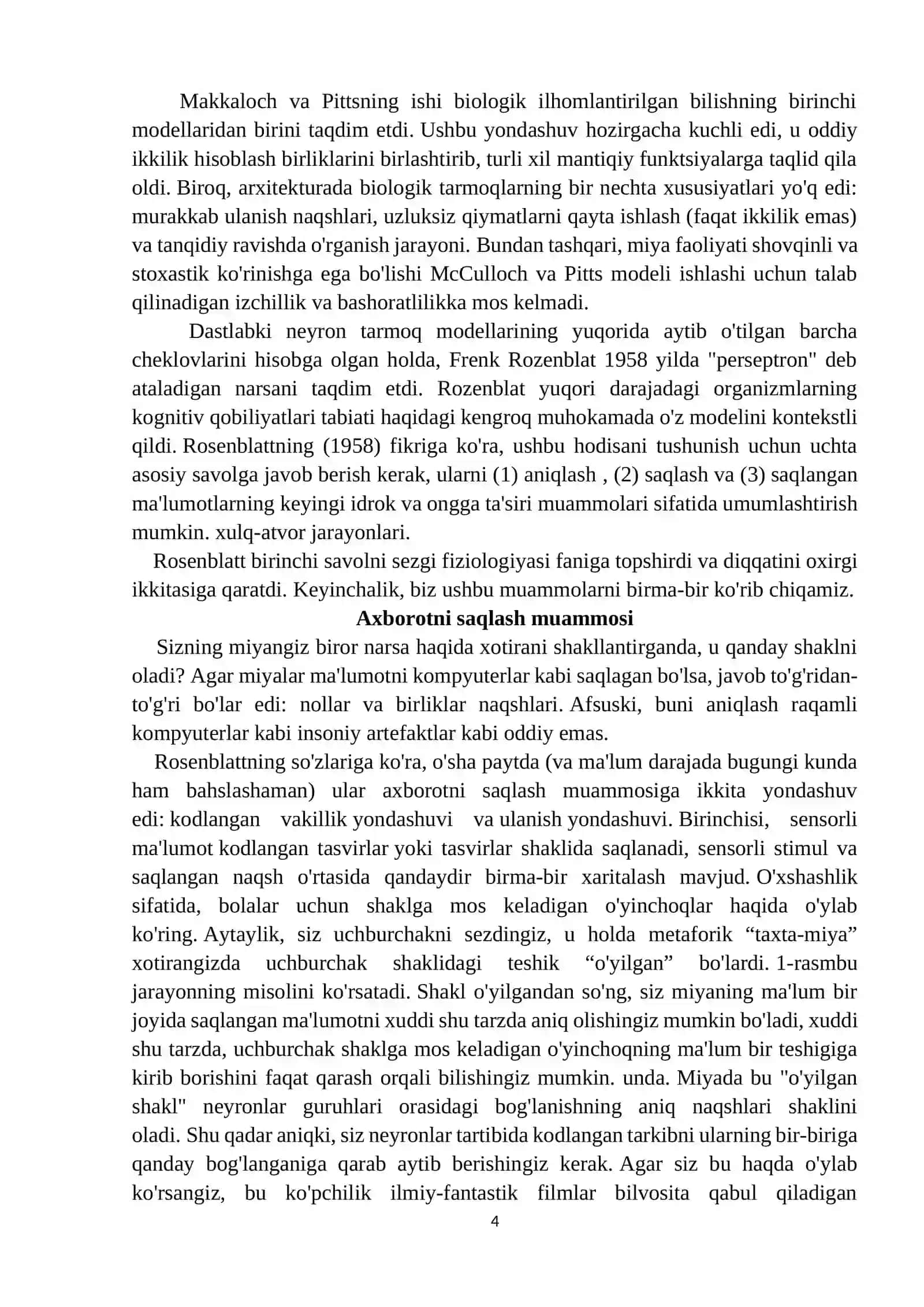 BIR QAVATLI PERSEPTRON 4