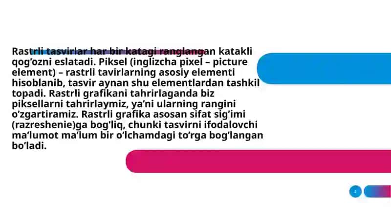 GRAFIKISHLOV BERISH DASTURLARINING TURLARI VA XUSUSIYATLARI 4