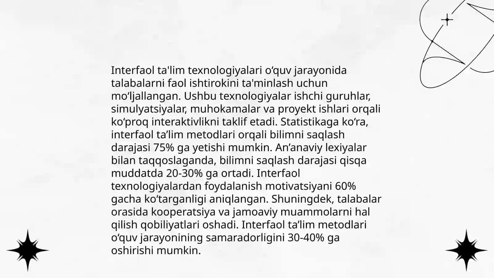 Tarbiya texnologiyalari va ularning o'ziga xos xususiyatlari 4