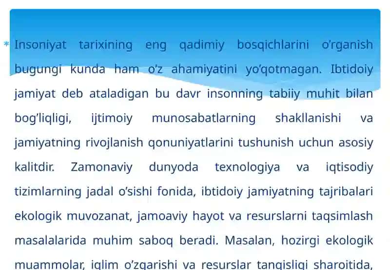IBTIDOIY JAMIYAT, UNING TABIATI VA XUSUSIYATLARI URUG’CHILIK TUZUMINING EMIRILISHI 4