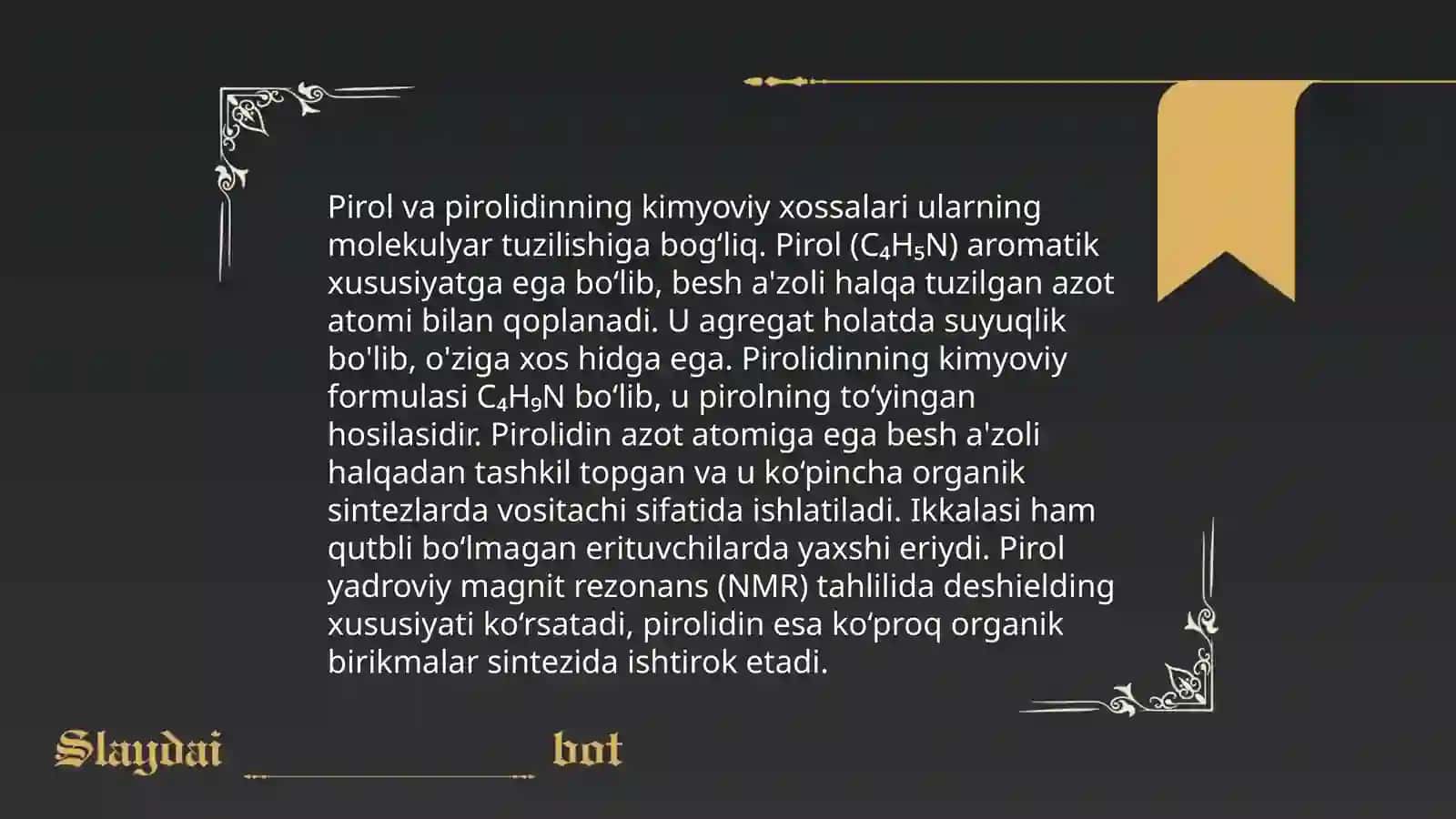 Getero halqali birikmalar to'g'risida umumiy tushuncha 4