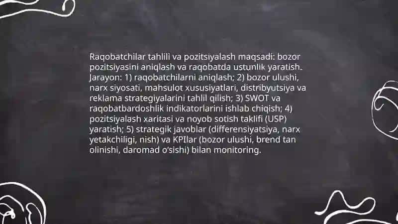 Bozorni o‘rganish va tahlil metodologiyasi 4