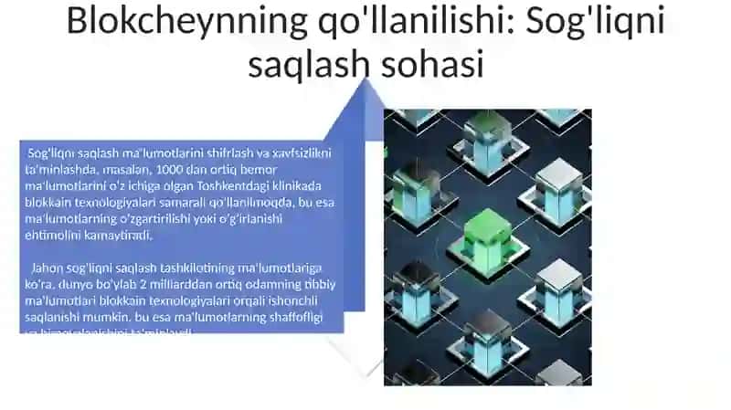 Blokcheyn texnologiyalari va undan foydalanish yo'llari 4
