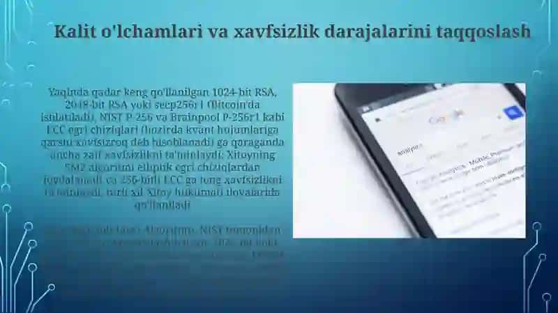 Xorijiy davlatlarning elektron raqamli imzo algoritmlari tahlili 4