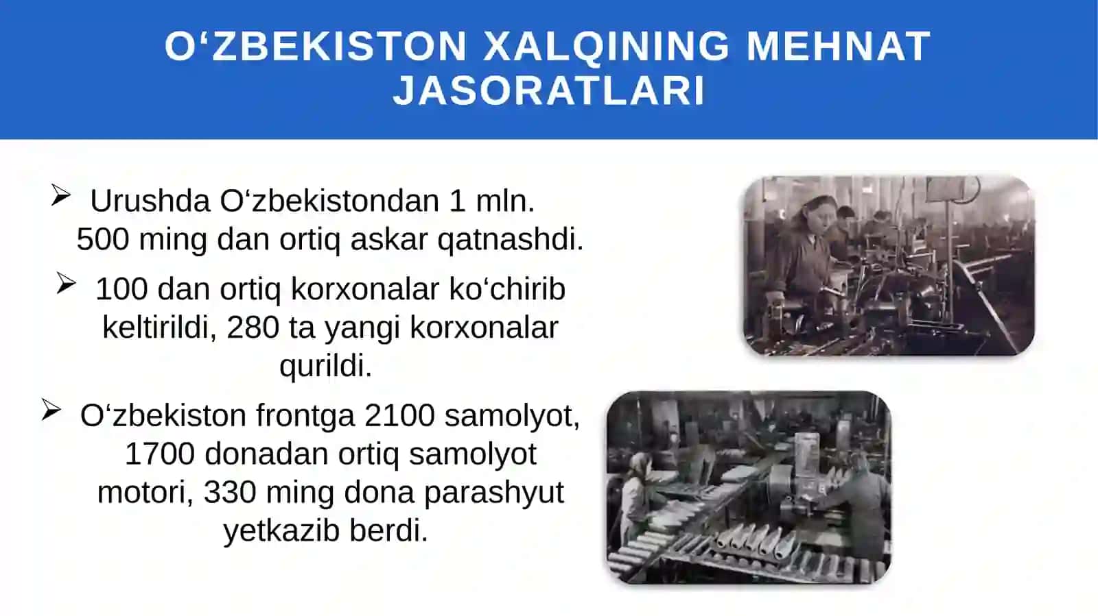 TARIXDAN HIKOYALAR 4