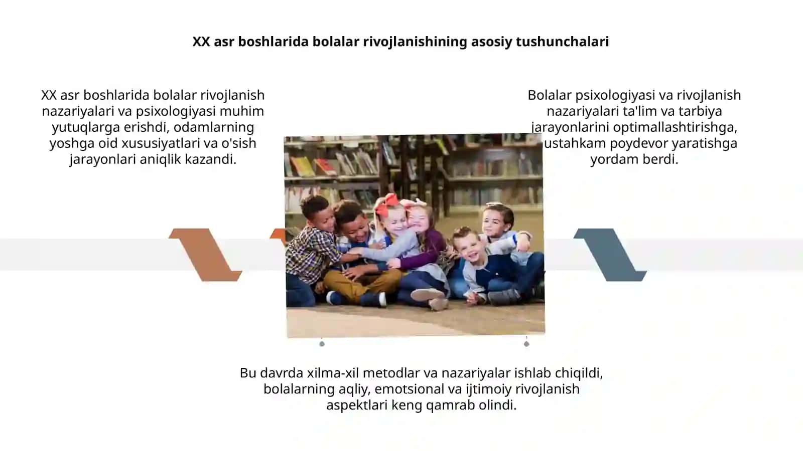 XX asr boshlarida bolalar rivojlanish nazariyalari va psixologiyasi 4