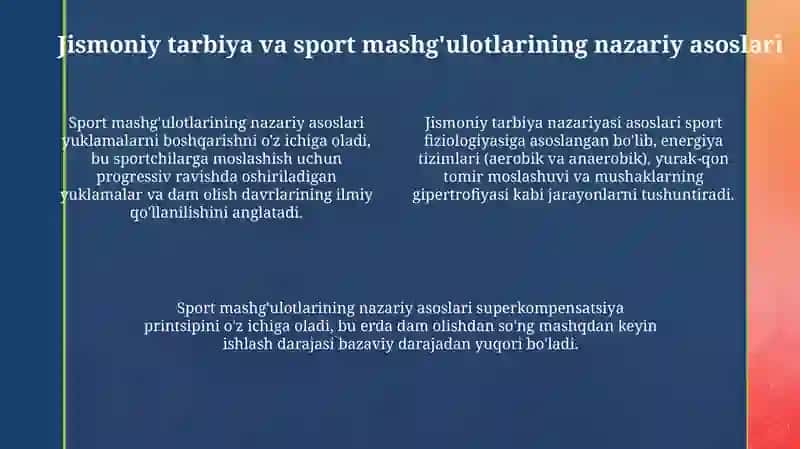 Jismoniy tarbiya va sport ta’limini loyihalashtirish va boshqarish 4