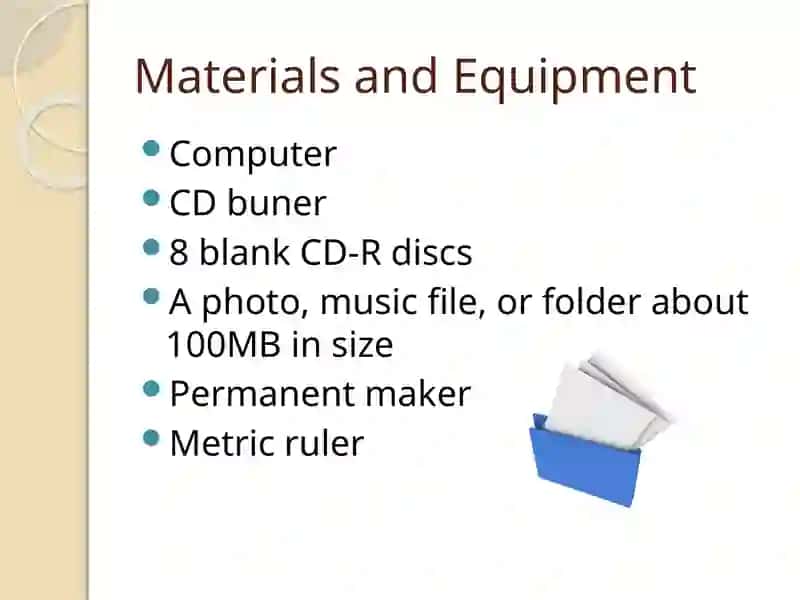 Burn a CD 4