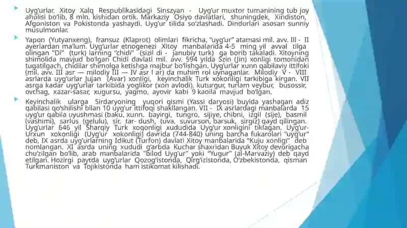 Mintaqada boshqa xalqlarning etnik shakllanish jarayoni 4