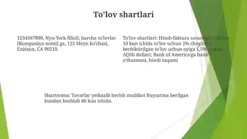 Tovarlarni yetkazib berish to'g'risida davlat kontrakti va kontraktatsiya shartnomasi 4