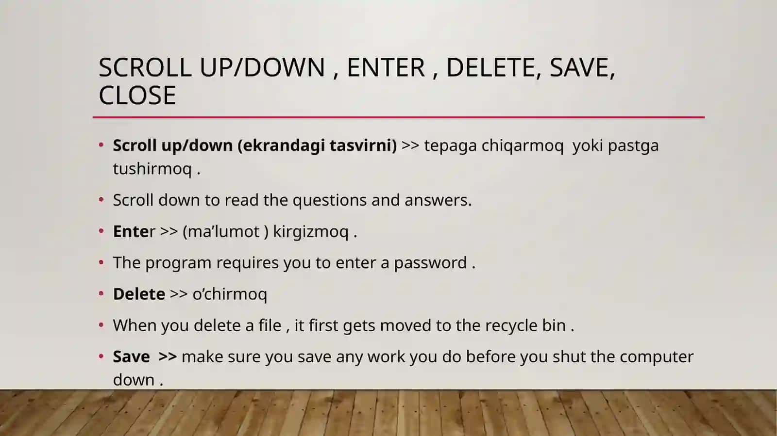 How to use computers 4