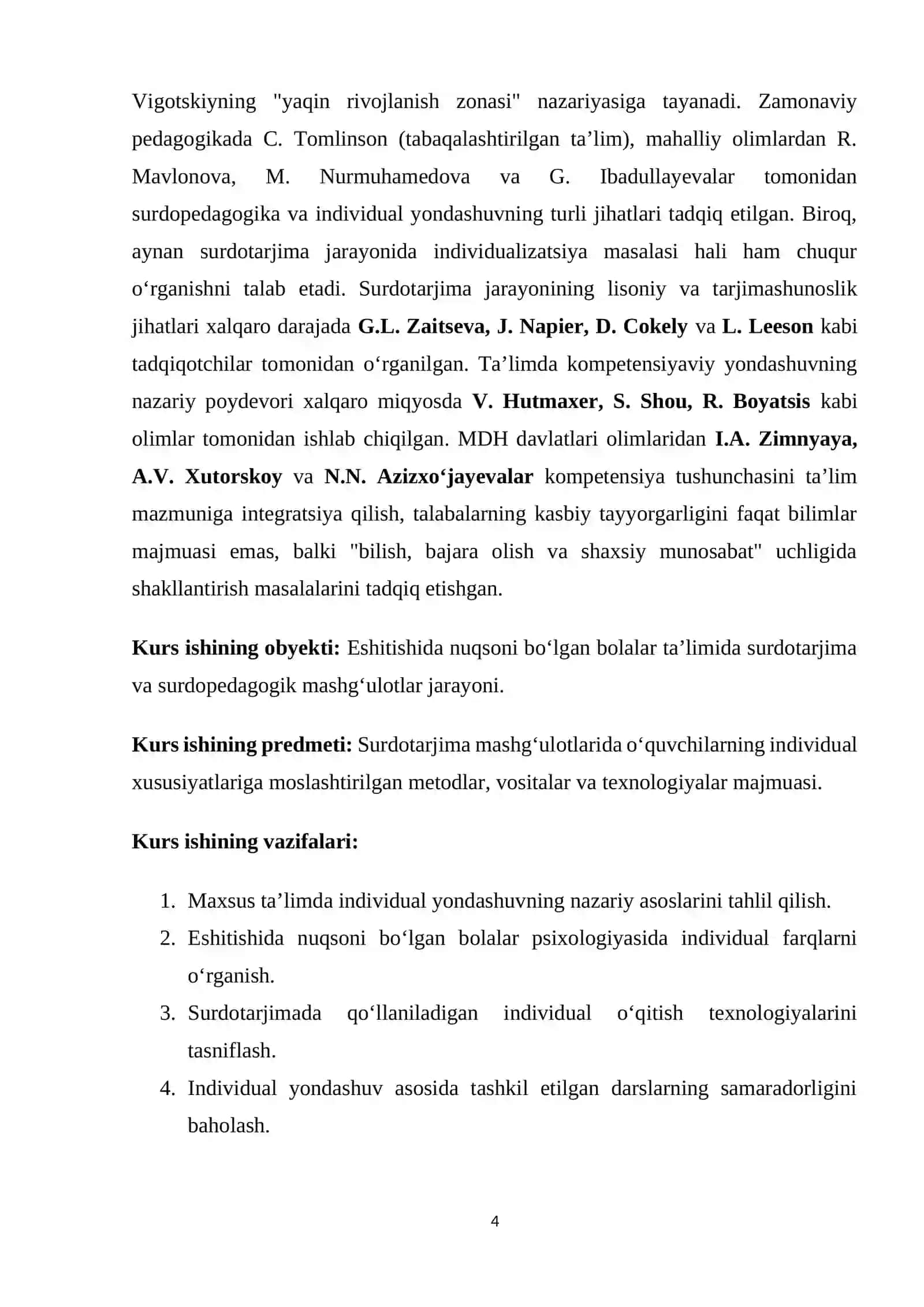 SURDOTARJIMA   TA’LIMIDA KOMPETENSIYAVIY YONDASHUV 4