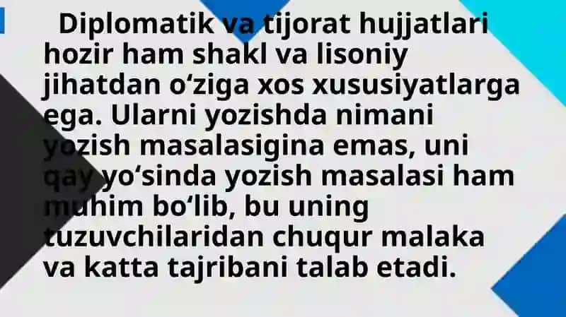 Diplomatik yozishmalarning turlari 4