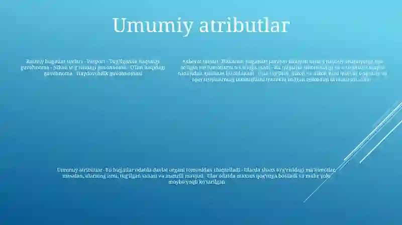 Rasmiy Hujjat Turlari Malumot Axborotlari Hujjati 4
