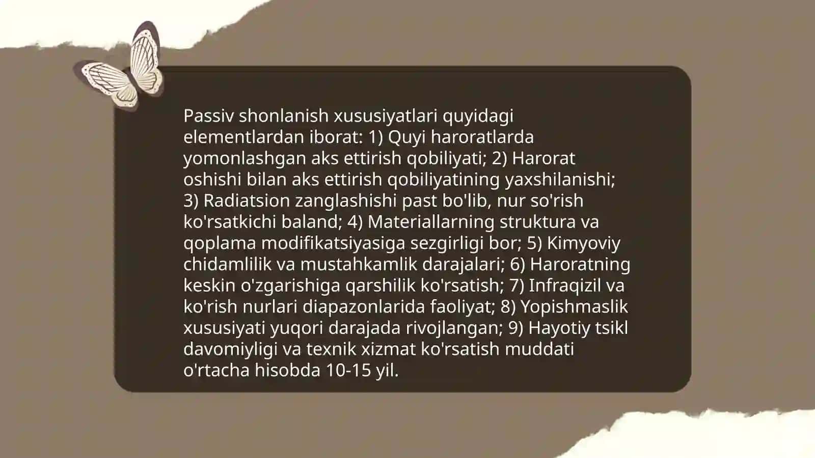Aktiv, passiv va aktiv-passiv schotlar va ularning oʻziga xos xususiyatlari 4