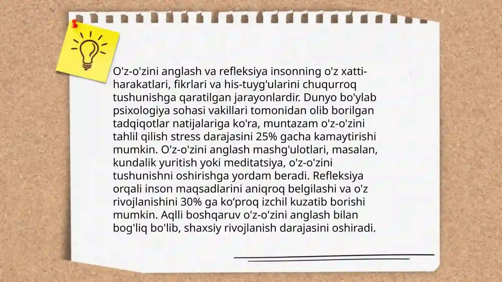 Kasbiy o'zini o'zi tarbiyalash jarayonining psixologik-pedagogik asoslari 4