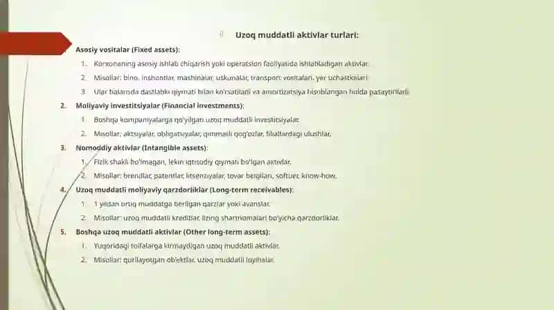 Uzoqmuddatliaktivlar 4