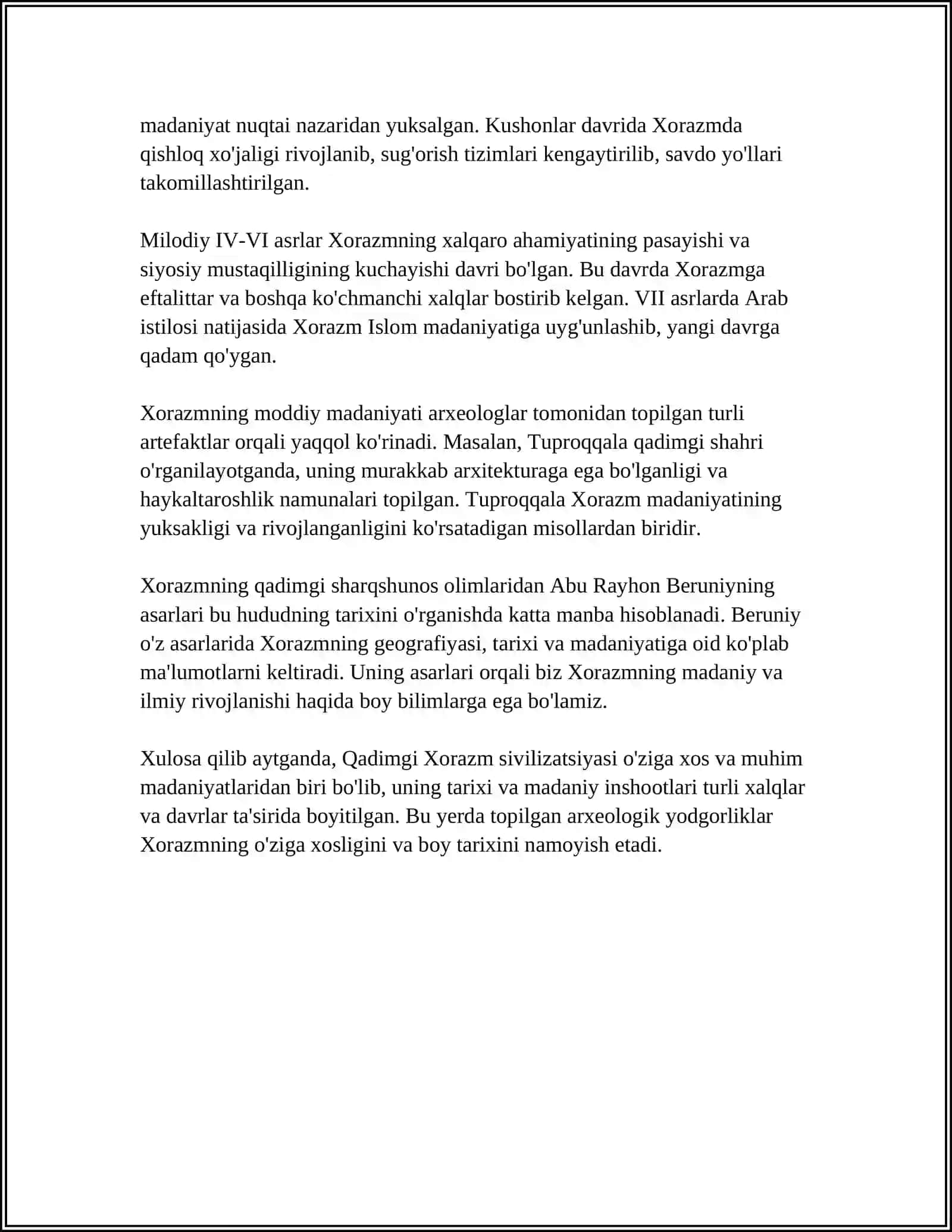 OʻZBEKISTON RESPUBLIKASINING TARIXIY MEROSI 2024-2025-o'quv yili 4