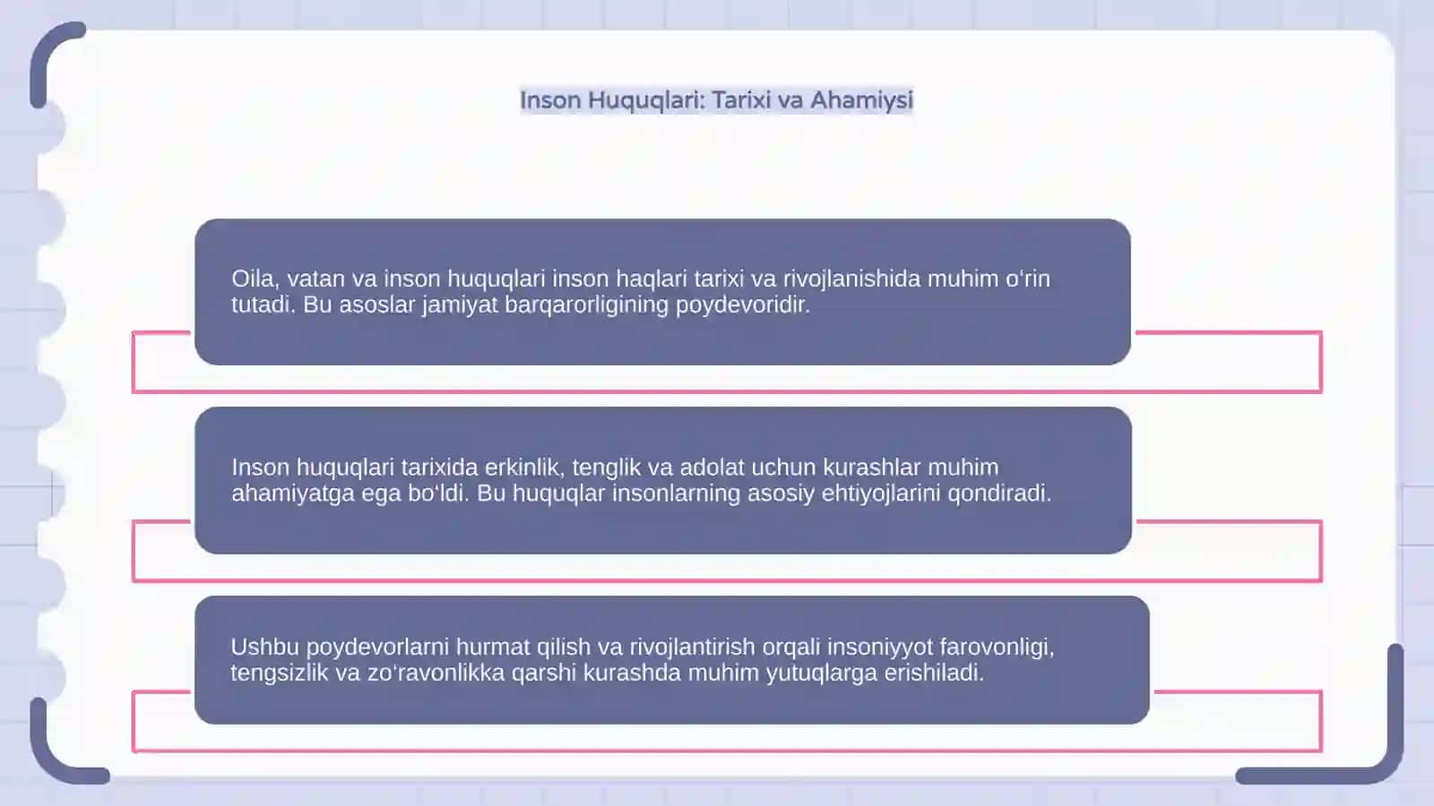 Oila vatan ichra vatan inson huquqlari poydevori 4
