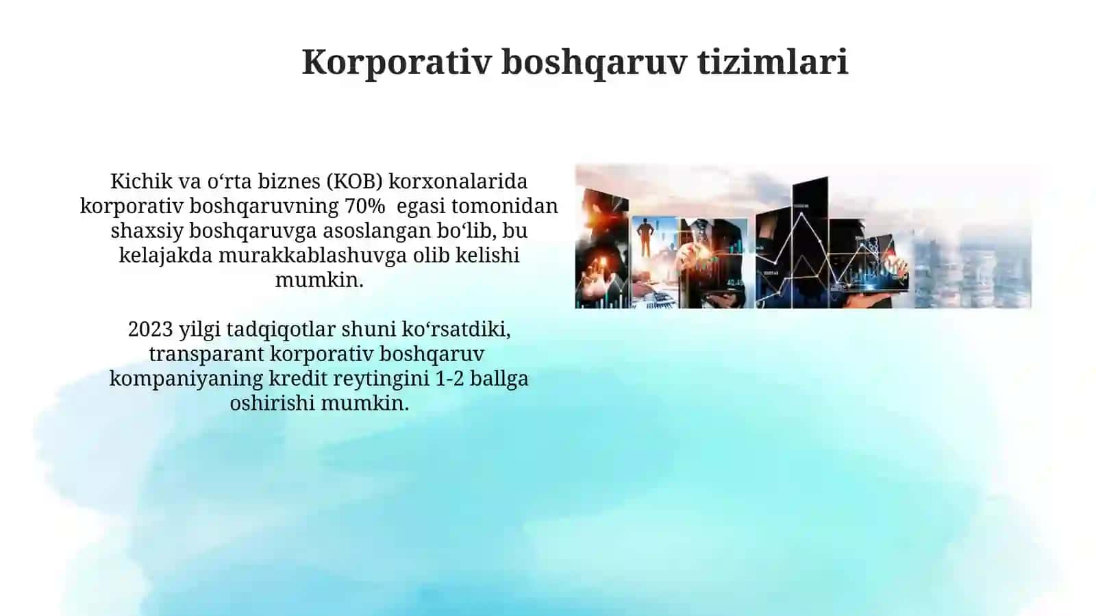 Karparativ tuzilmalar va ular rivojlanishi istiqbollari 4