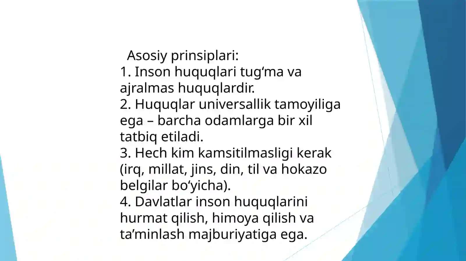 Inson huquqlari va xalqaro huquq 4