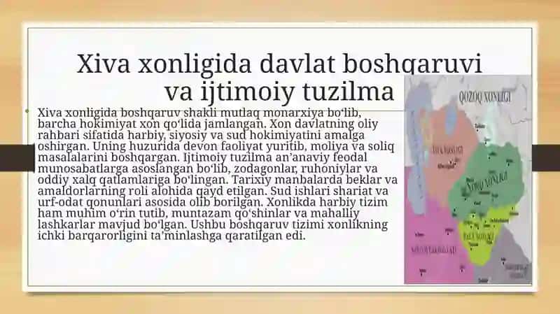 Xiva xonligi tarixiga oid manbalar va adabiyotlar 4