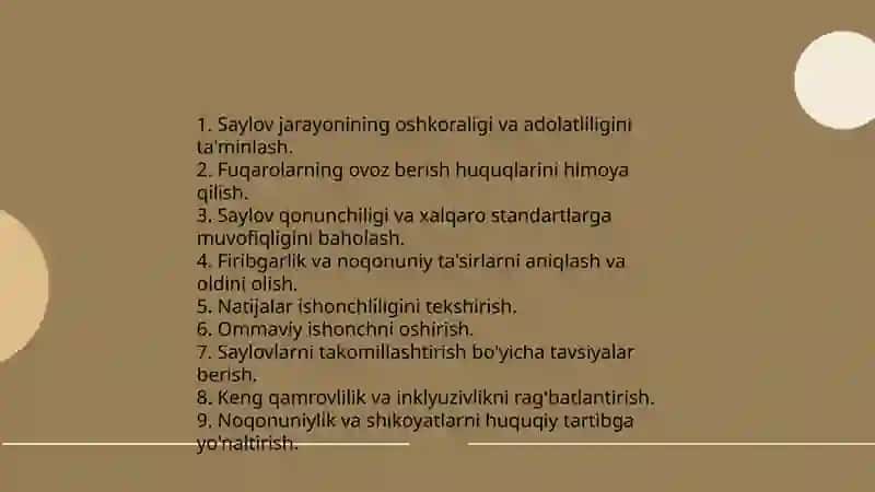 Tanlovni kuzatish ma'nosi uni qòllash sabablari va afzalliklari 4