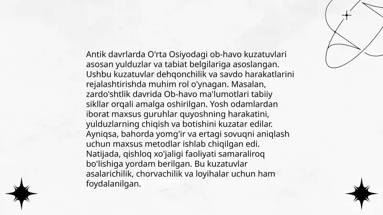 O'rta Osiyoda gidrologiya va meteorologiyaning rivojlanish tarixi 4