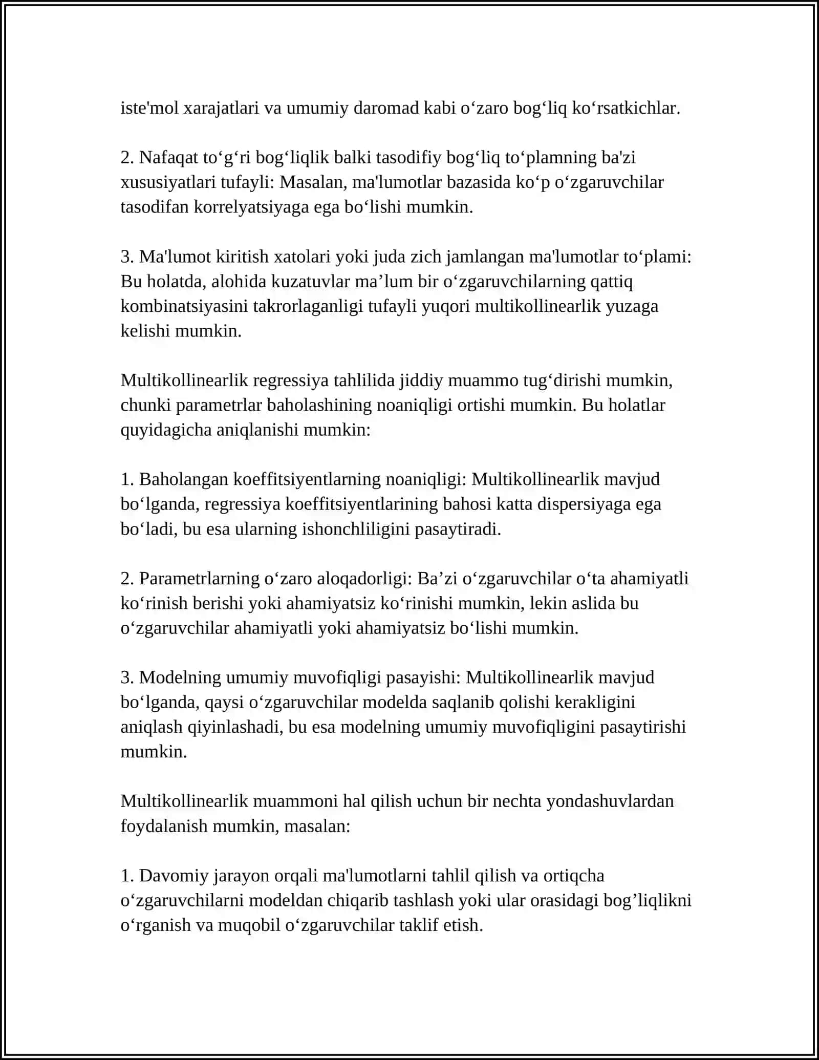 MULTIKOLLINEARLIK 4