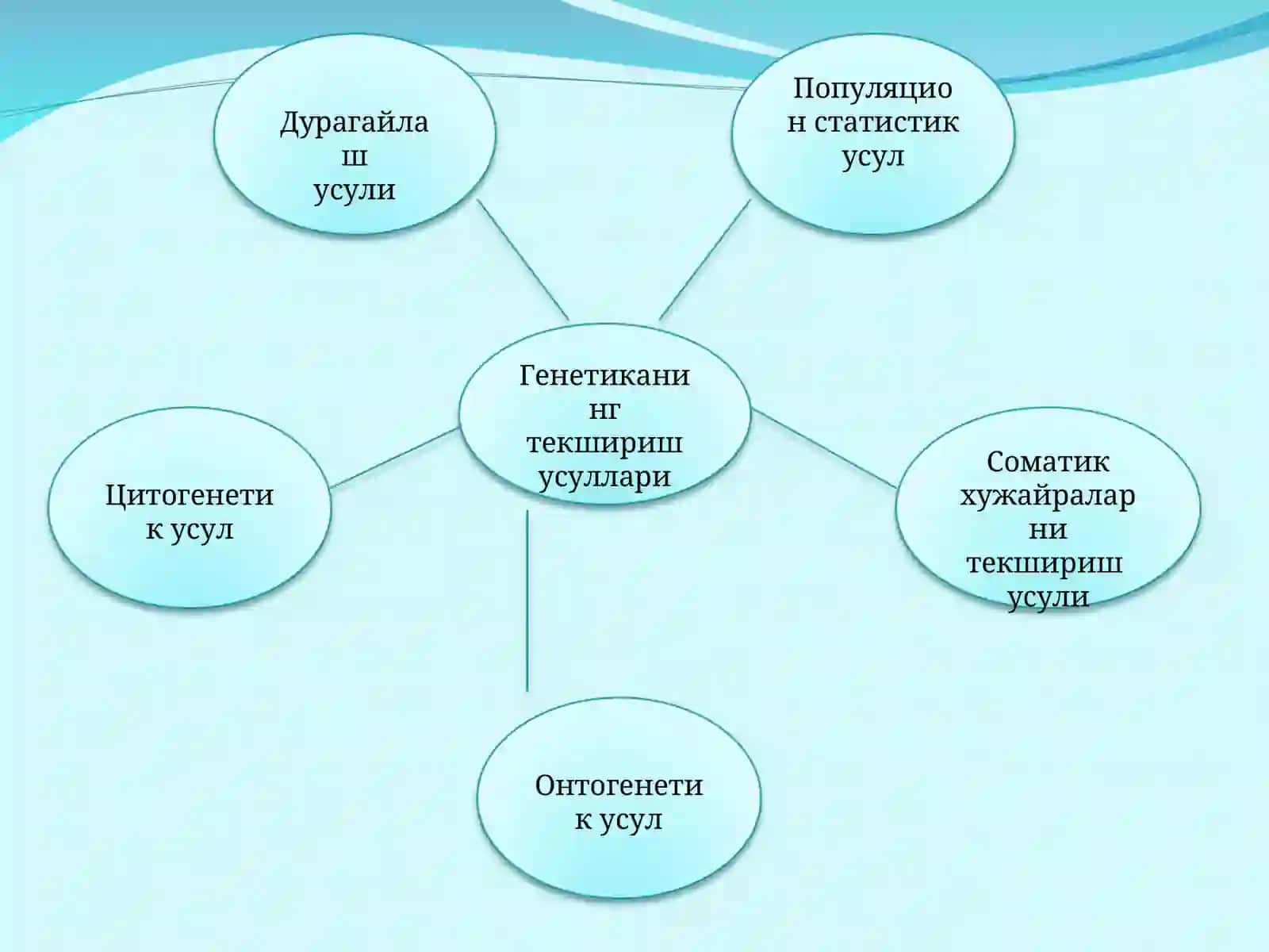 Умумий генетика асослари. Генотип, фенотип ва муҳит 4