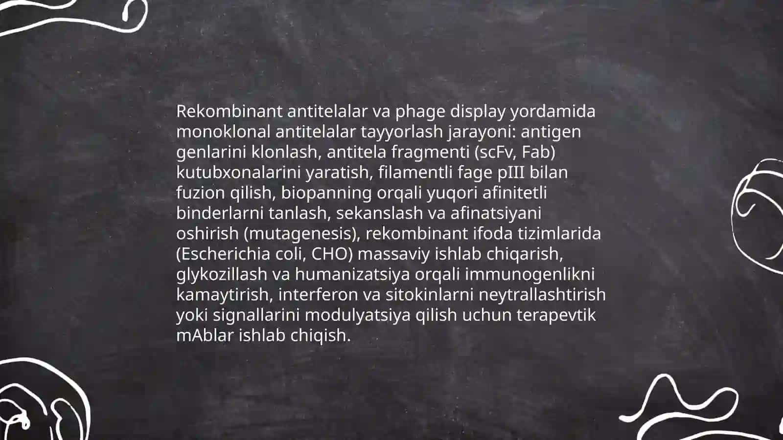 MONOKLONAL ANTITELALAR OLISH USULLARI VA MEDITSINA AMALYOTLARIDA QO‘LLANILISHI INTERFERON VA SITOKINLAR TA‘SIR MEXANIZMI 4