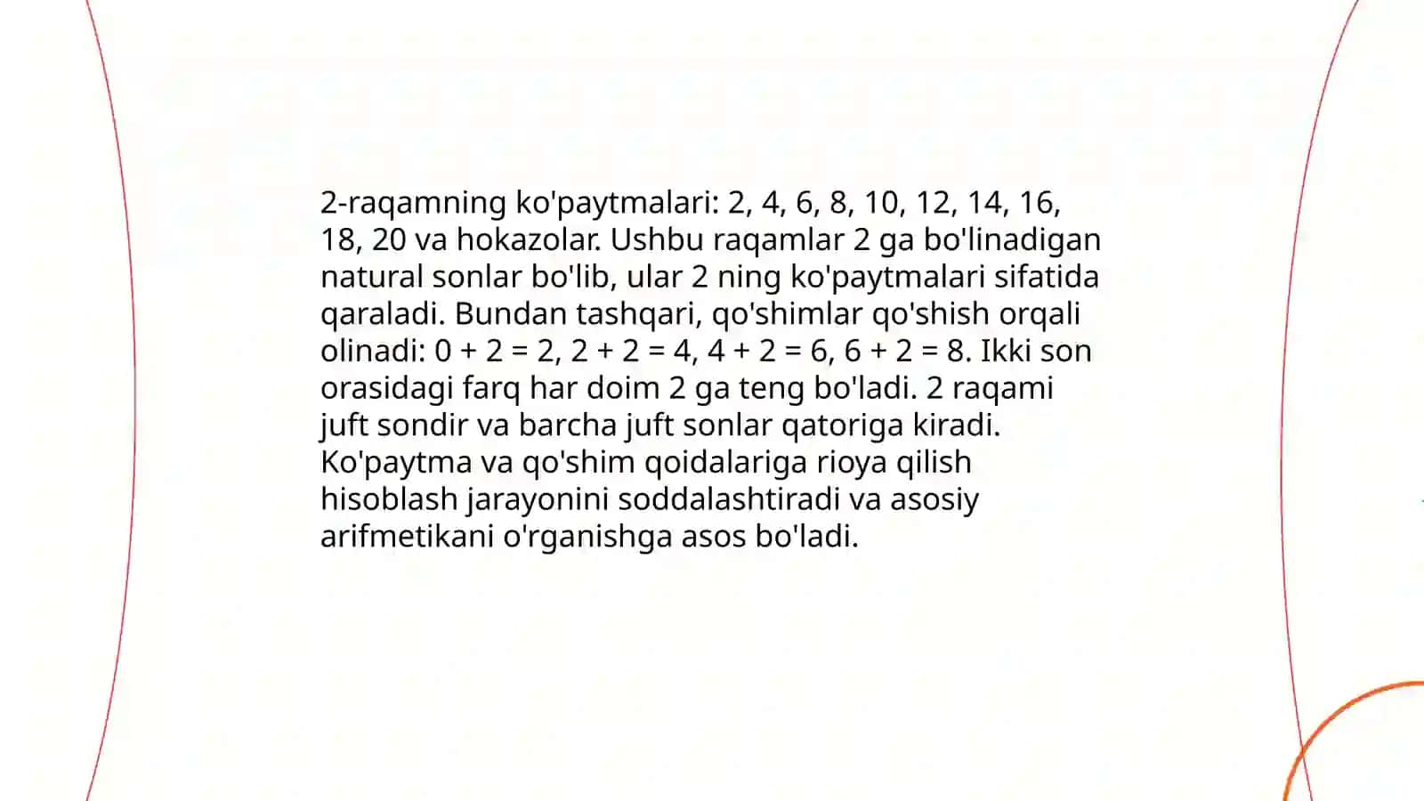 Toplamlarni sinflarga ajratishga doir misollar 4