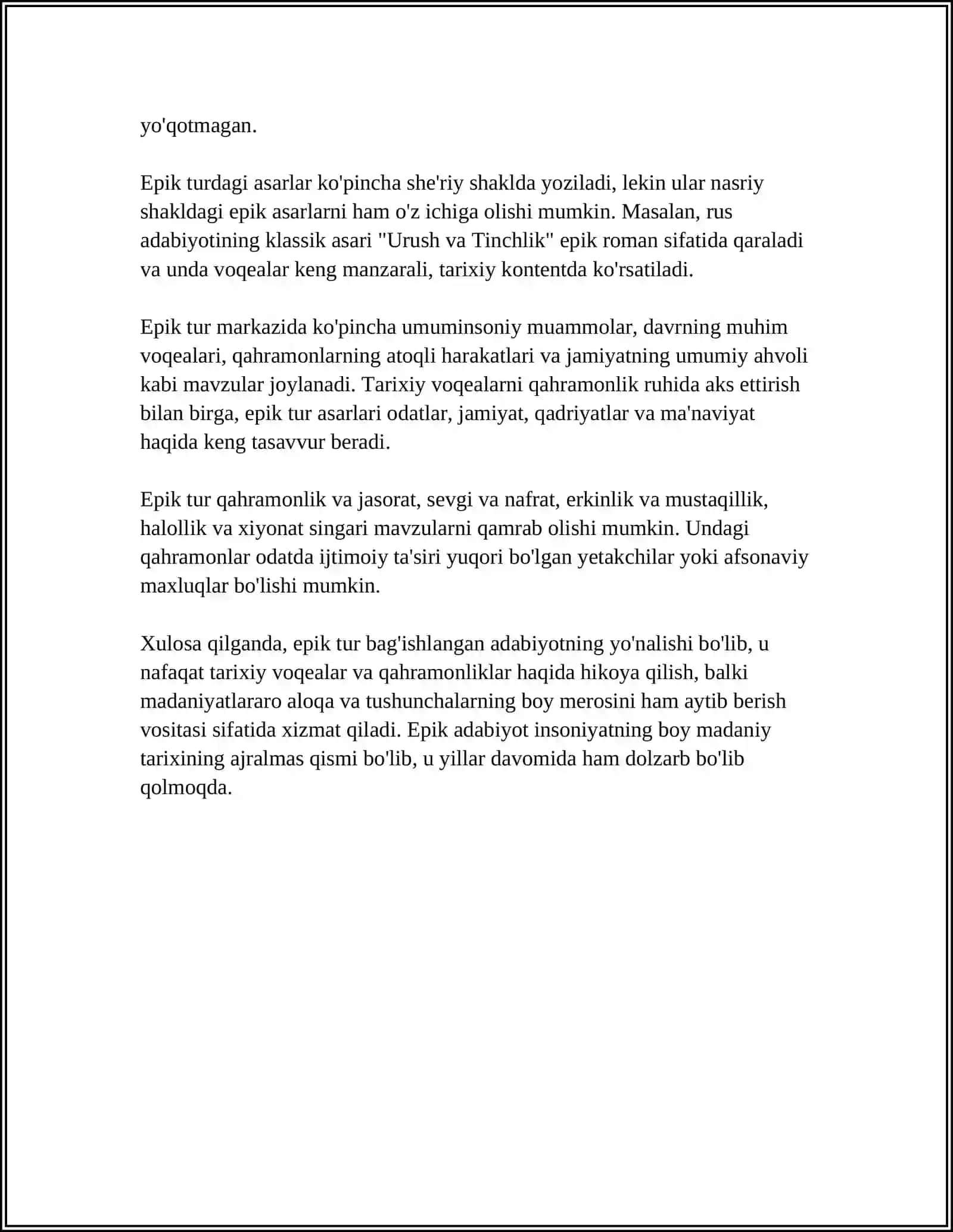 ADABIY TUR VA JANRLAR 4