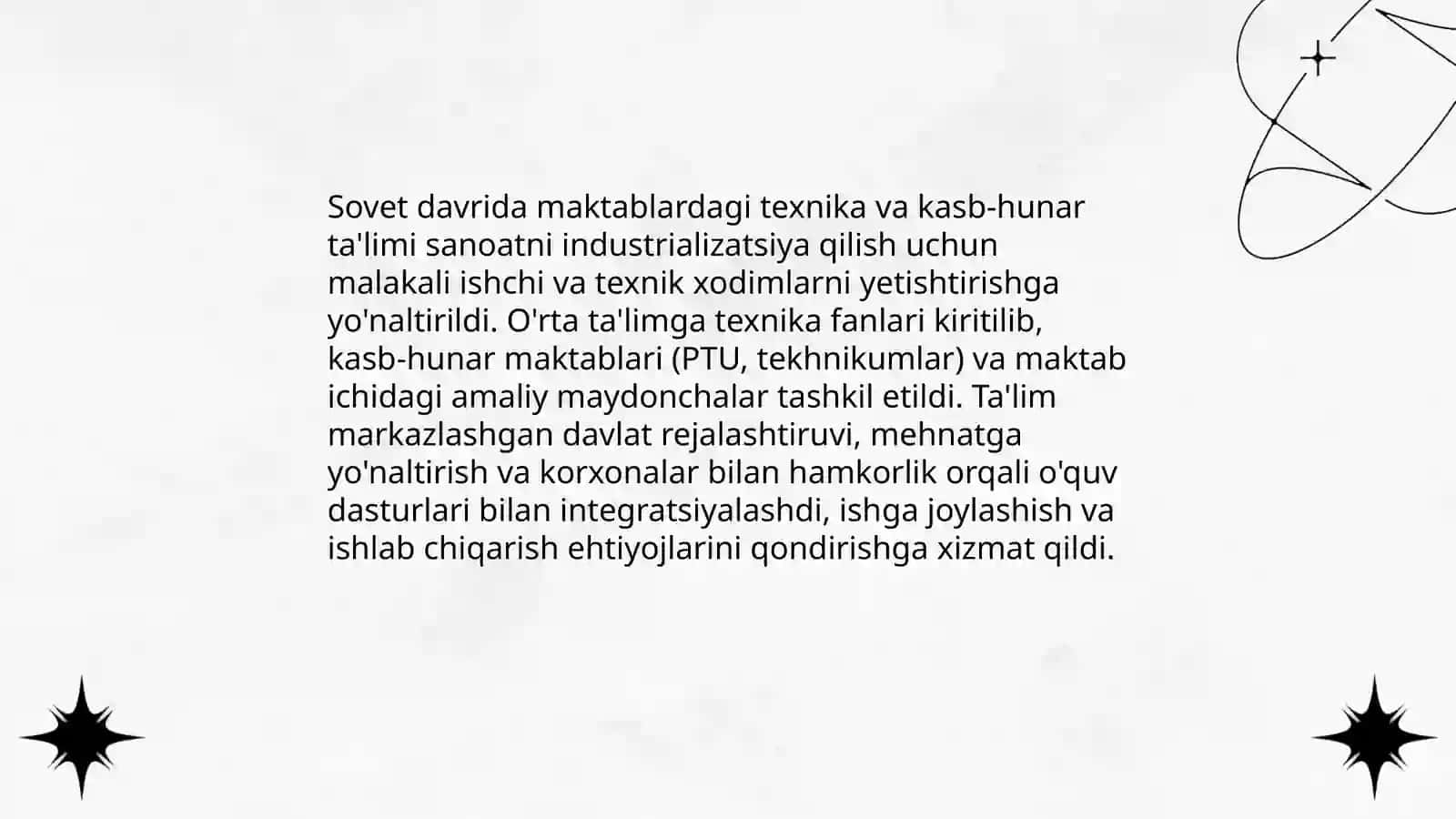 O'rta Osiyoda texnologiya ta'limning tarkib topishi 4
