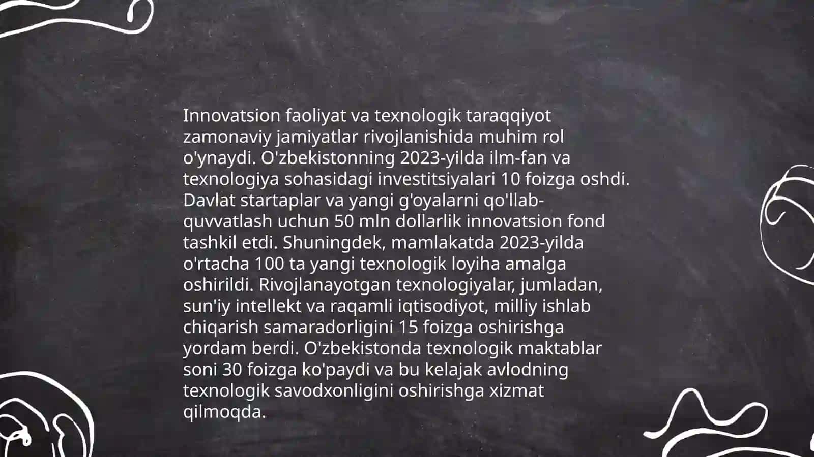 Texnik taraqqiyotning iqtisodiy o'sishga ta'siri 4