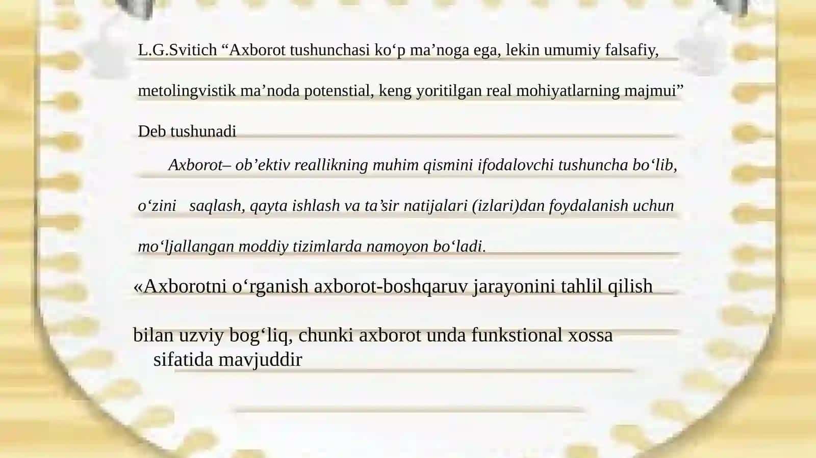 ILMIY TADQIQOTDA – SINERGETIKA MUAMMOSI 4