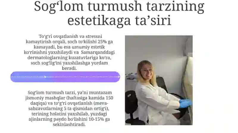 Tibbiyot da estetika 4