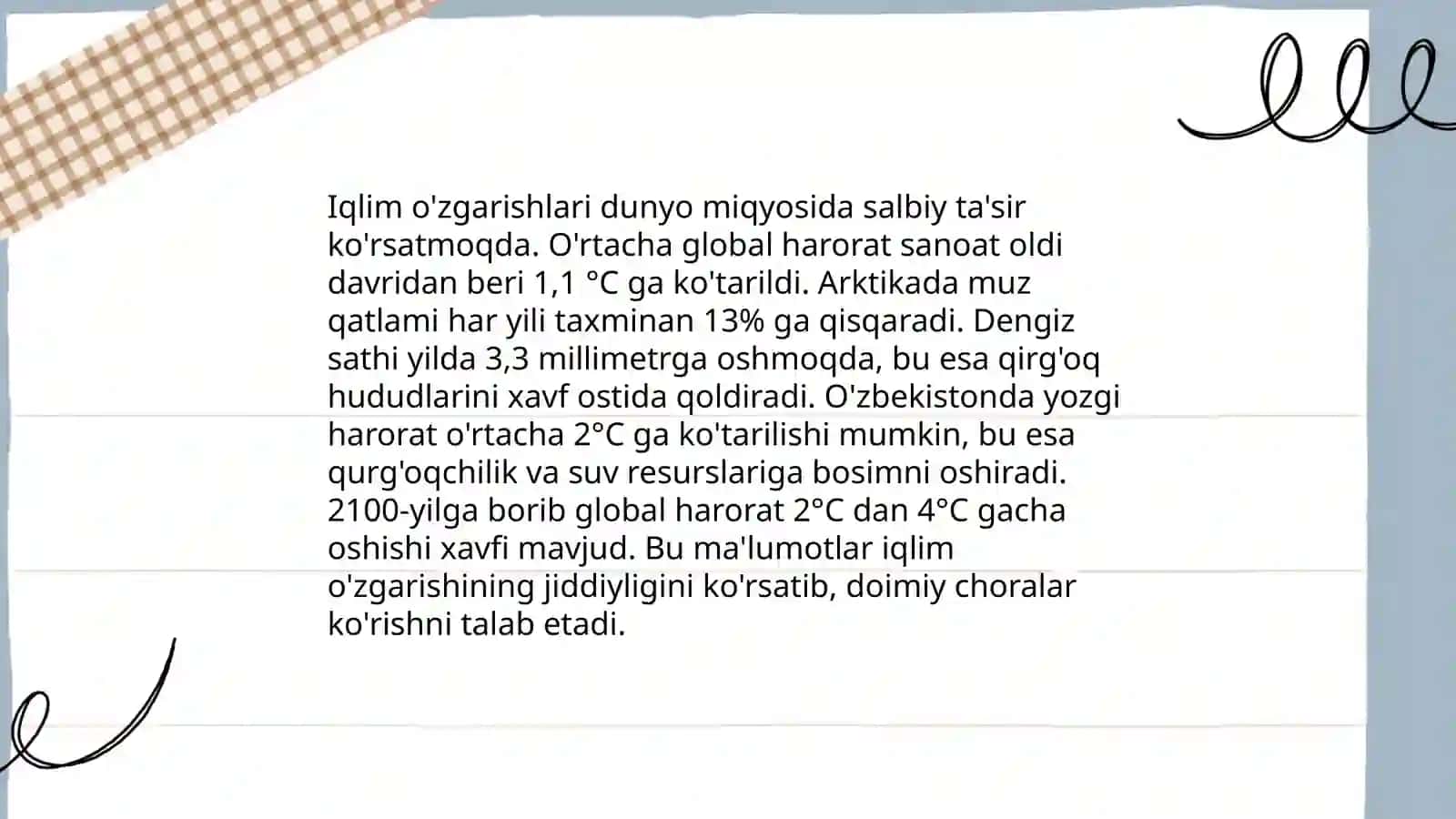 Geotizimlarning oʼzgarishini prognoz qilish 4
