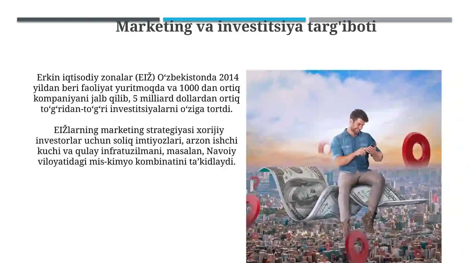 Investitsiyalarni jalb qilishda erkin iqtisodiy hududlarning urni 4