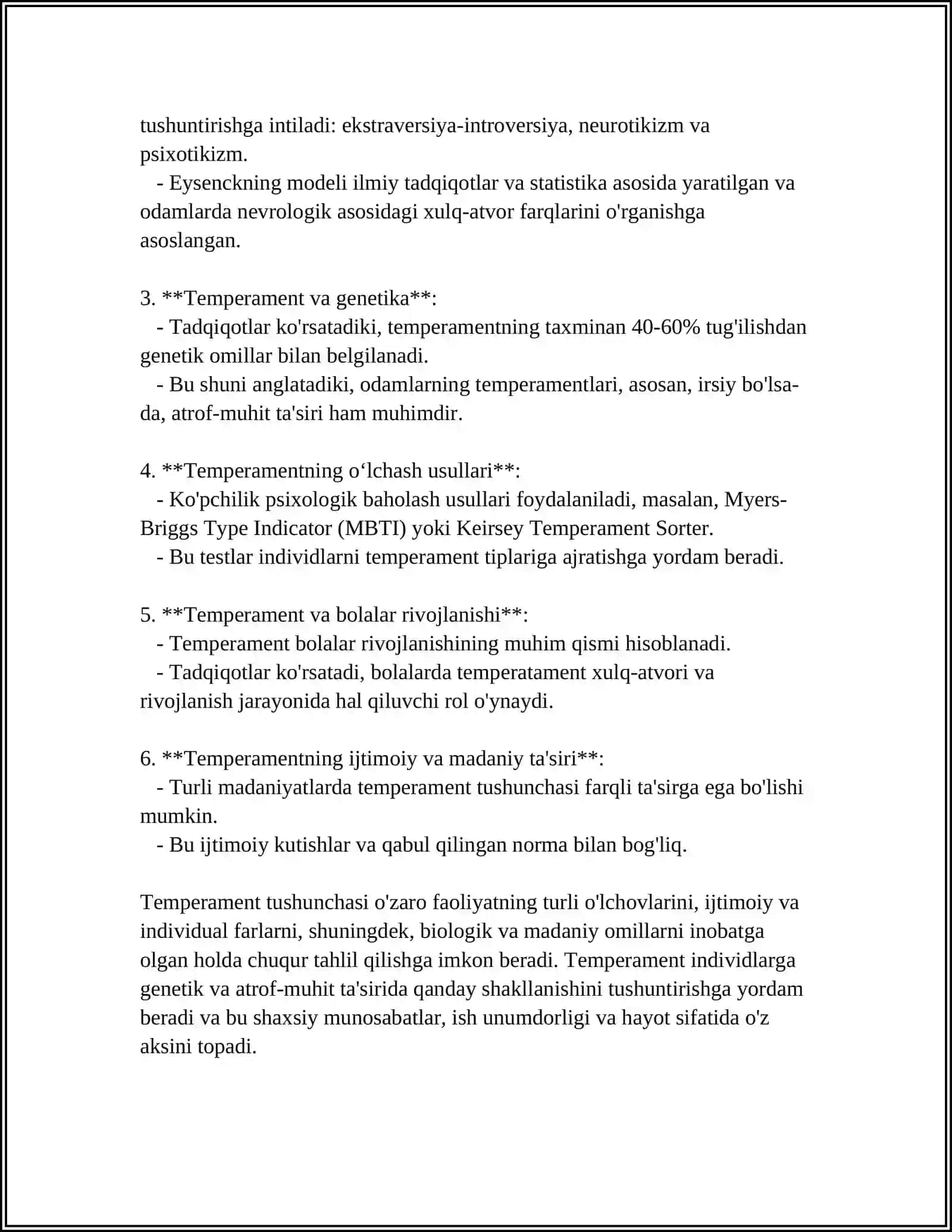 TEMPERAMENT VA UNING NAZARYALARI 4