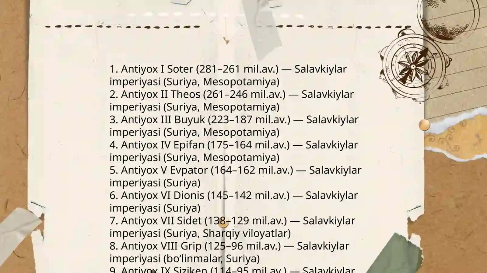 Salavkiylar va Yunon Baqtriya davlatlari 4