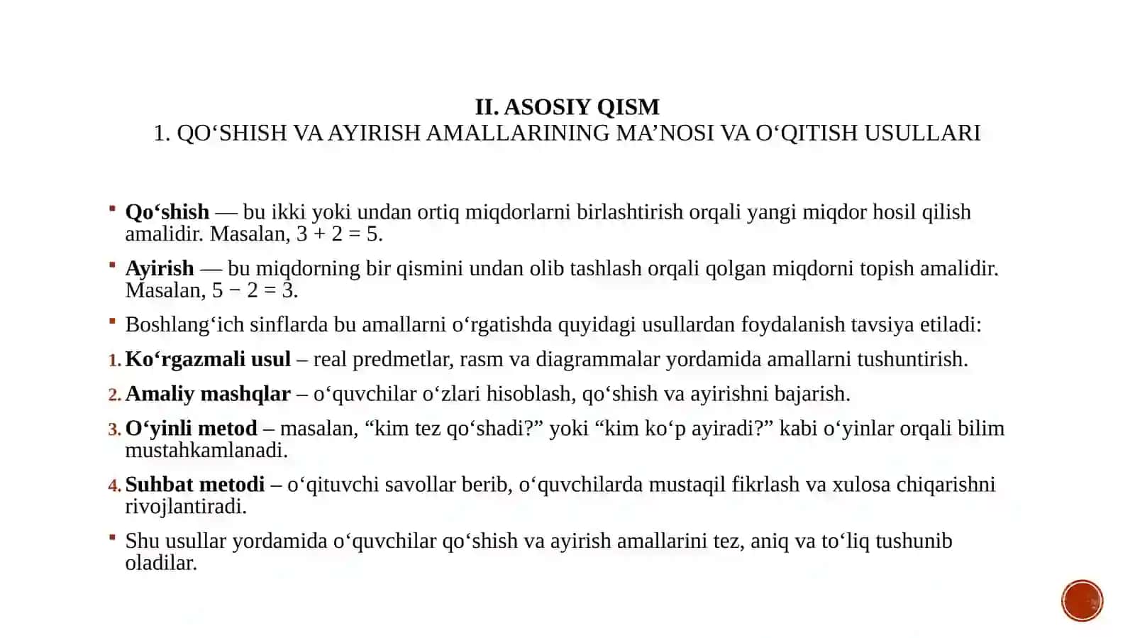 Boshlang‘ich ta’limda Arifmetika 4
