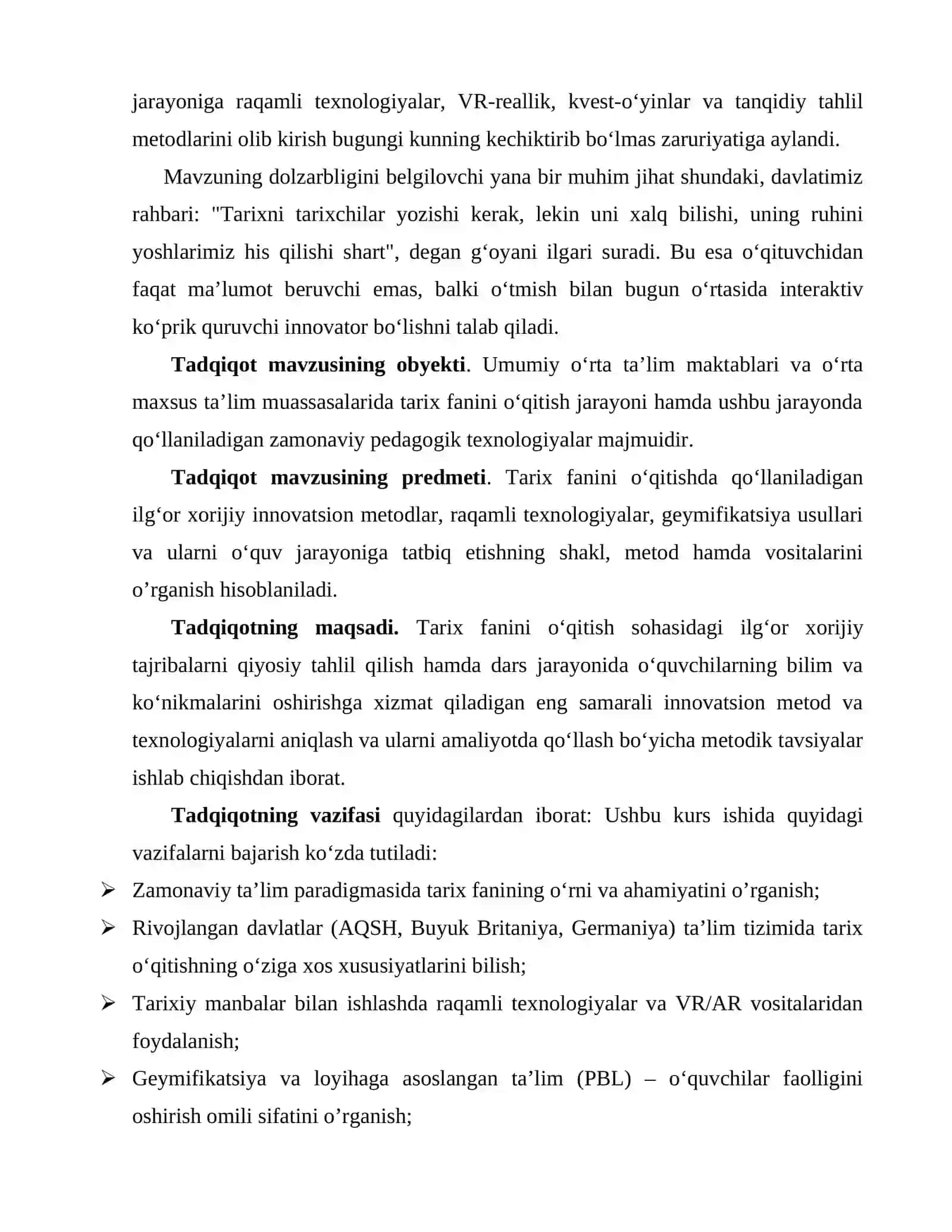 Tarix fanini o‘qitishda ilg‘or xorijiy tajribalar: innovatsiyalar 4